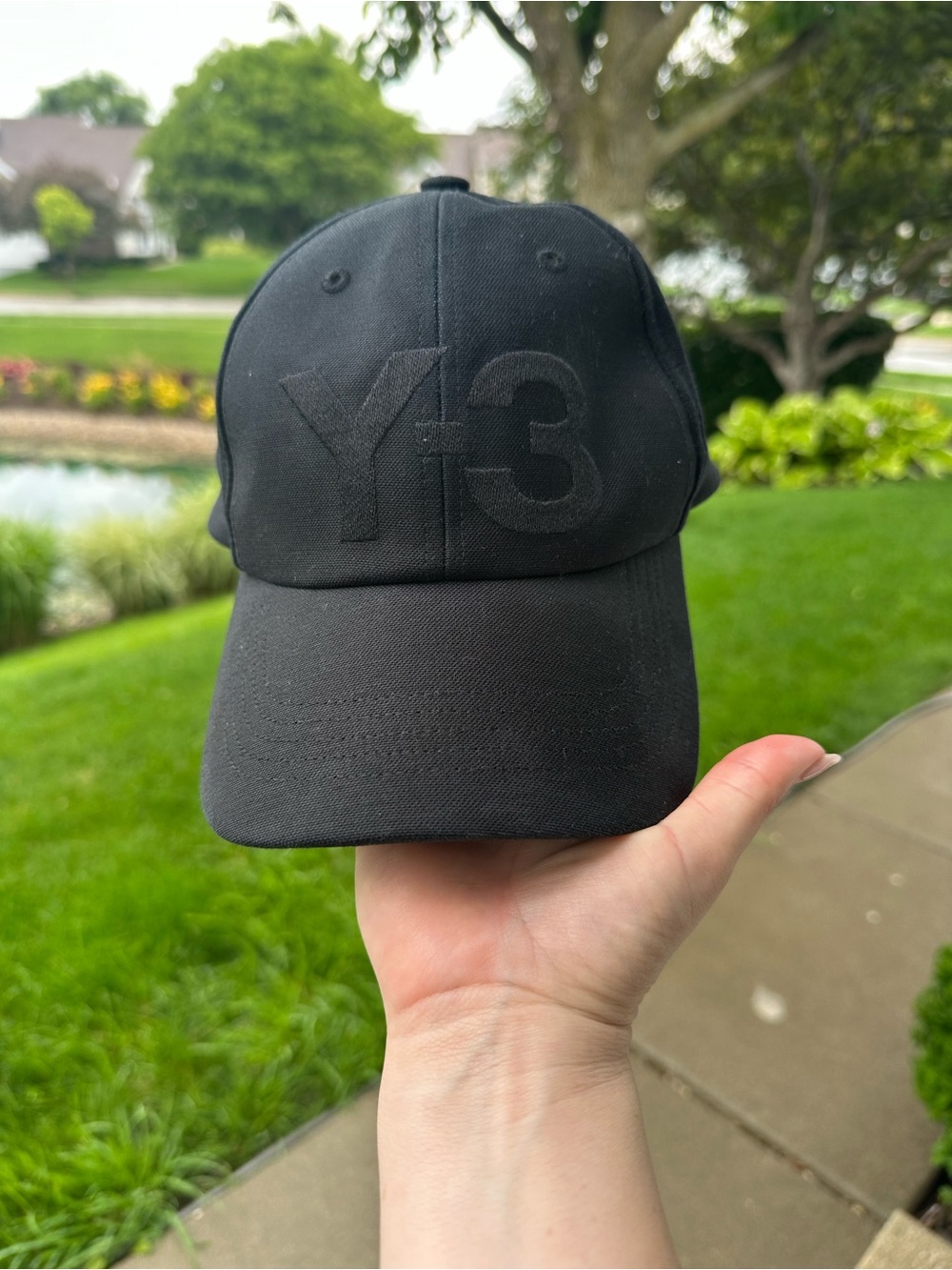 Adidas y-3 Black Y-3 baseball cap